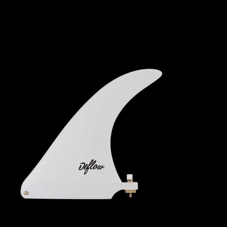 Deflow Cream 6.5 White Longboard Fin