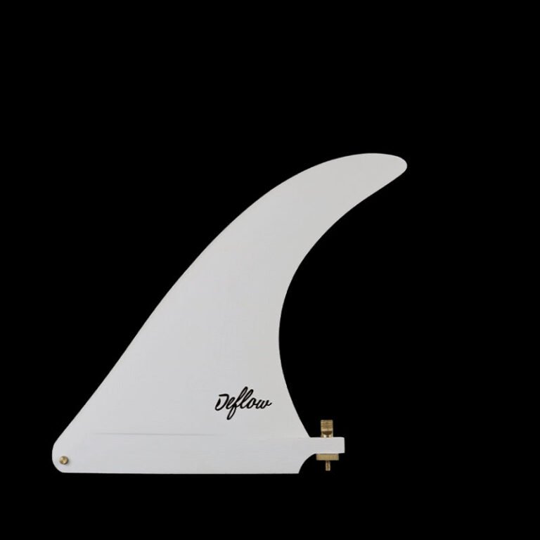 Deflow Cream 7" Longboard Fin White
