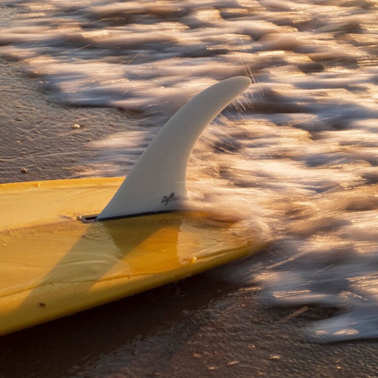 Deflow Cream 8.5 White Longboard Fin