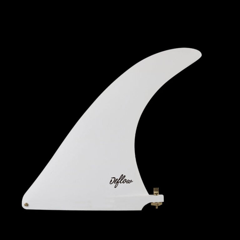 Deflow Cream 9 White Longboard Fin
