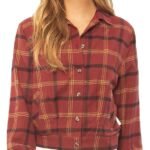 Sisstrevolution Plaid Lovin Jacket – Cropped Cotton Flannel Bomber