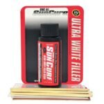 Ding All Ultra White Polyester Filler 2oz Kit – surfboard repair resin