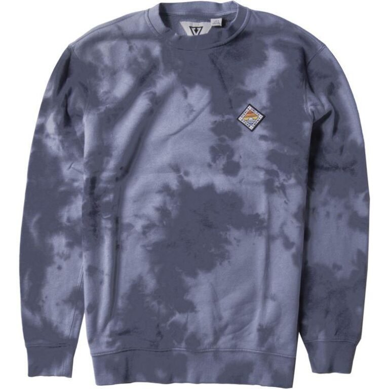 Vissla Solid Sets Eco Crew sustainable surf fleece sweatshirt