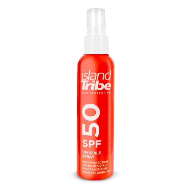 Island Tribe SPF 50 Clear Gel Spray 100ml – High UVA UVB Protection