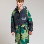 White Water Kids Hard Shell Robe – Camo