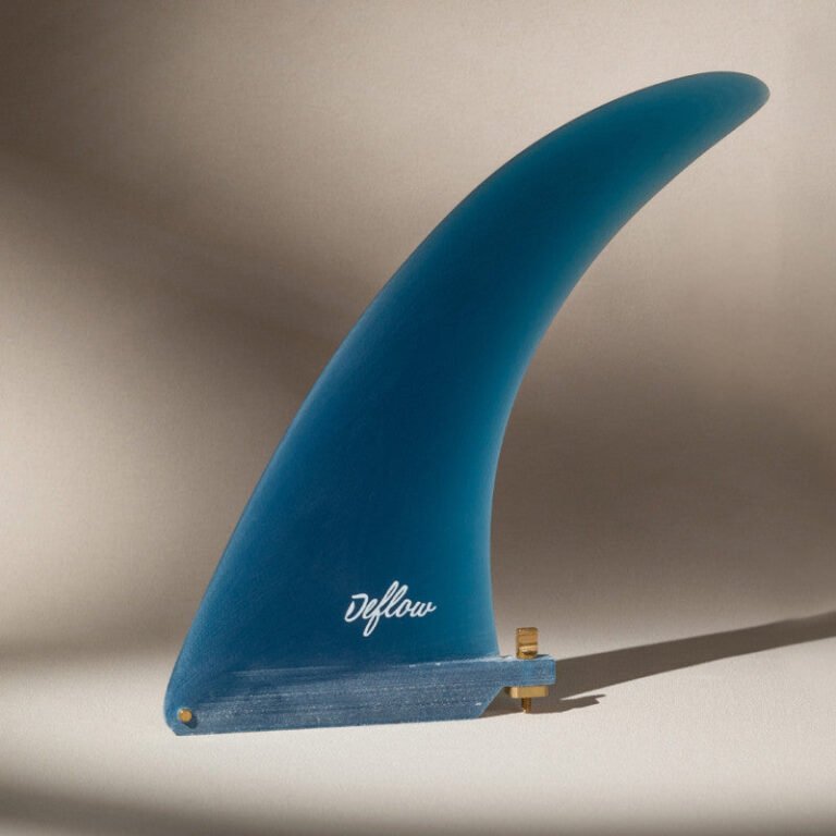 Deflow Midhull 8.5" Longboard Fin Blue