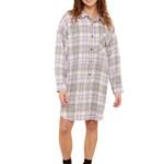 Sisstrevolution Pasha Dress Sea Salt – Organic Cotton Shirt Dress