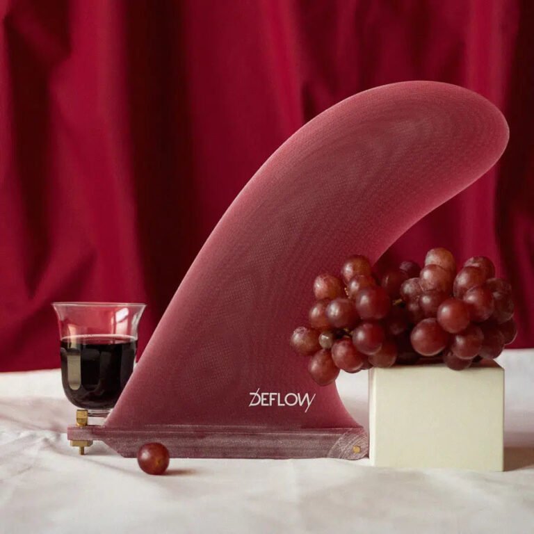 Deflow Rouge 9.5" Longboard Fin – classic noserider fin