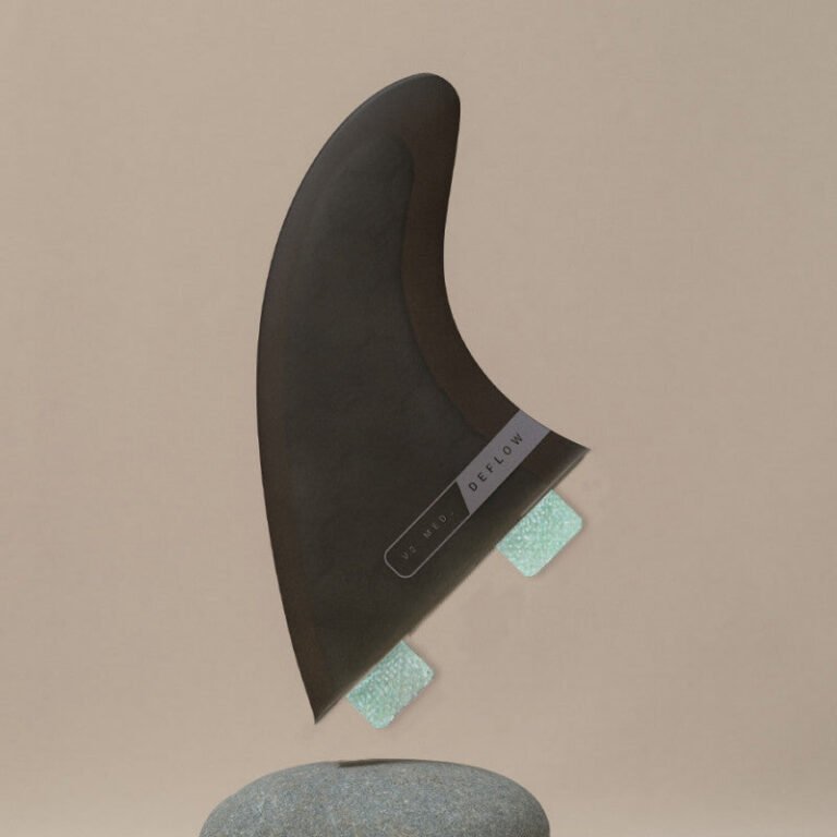 Deflow V.2 Thruster Fins – Black (L) surf fins