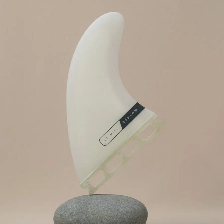 Deflow V.2 Fins – White (M) surf fins