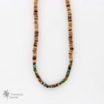 Pineapple island Koʻolau Wood Beaded Necklace - Image 7