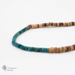 Pineapple island Koʻolau Wood Beaded Necklace - Image 10