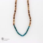 Pineapple island Koʻolau Wood Beaded Necklace - Image 9