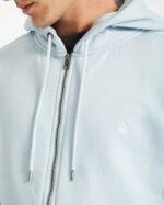Volcom Single Stone Full Zip Hoodie - Carolina Blue - Image 3