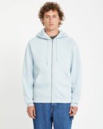 Volcom Single Stone Full Zip Hoodie - Carolina Blue