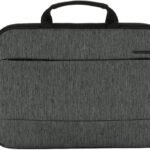 INCASE City Brief 16" Laptop Bag - Heather Black/Gunmetal