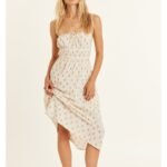Sisstrevolution Chasing Daydreams Dress Sea Salt cotton linen midi dress