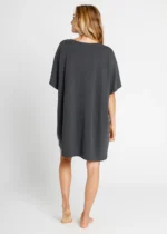 Sisstrevolution Dreaming Beach Dress - Charcoal - Image 2
