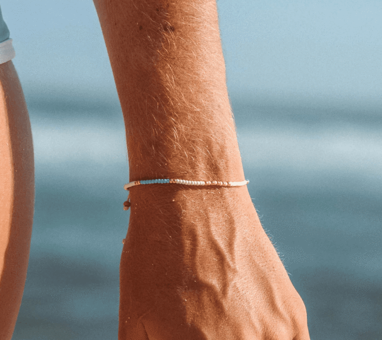 Giada Gembira Beaded Bracelet by Pineapple Island