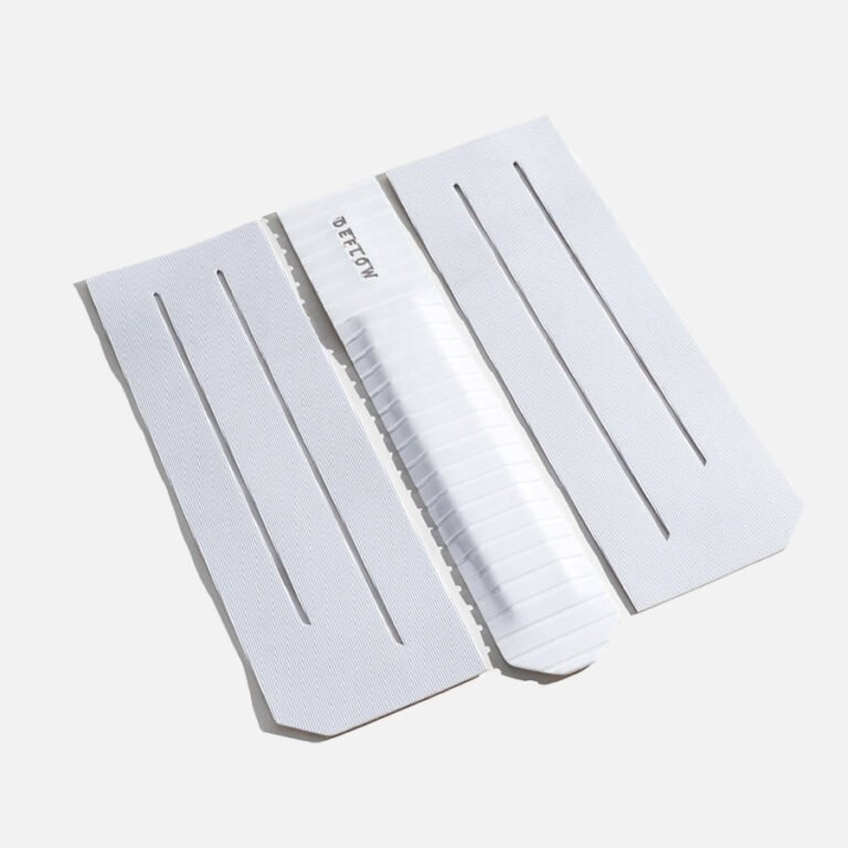 Erwin Front Traction Pad – White surfboard deck grip by Deflow