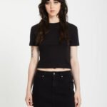 Volcom stone Tight Crop T-Shirt