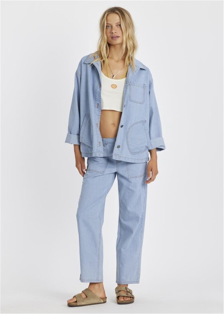 Sisstr Chore Woven Jacket – women’s oversized denim jacket by Sisstrevolution