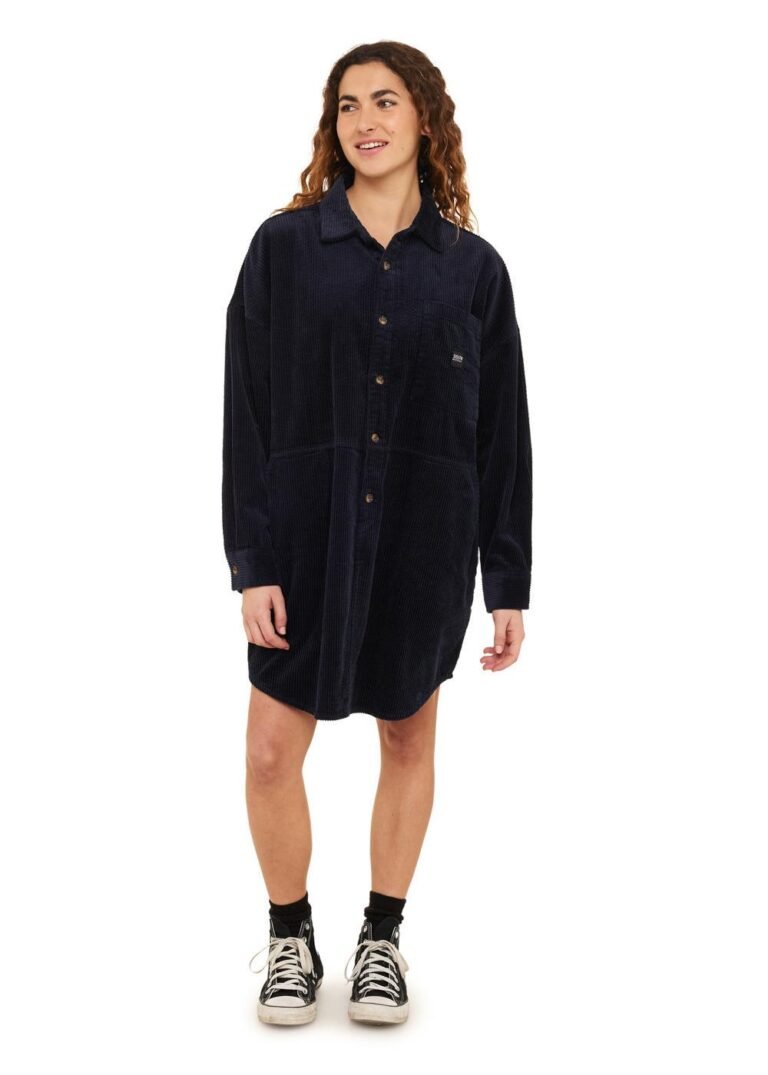 Sisstr Pasha Corduroy Dress – organic cotton shirt dress by Sisstrevolution