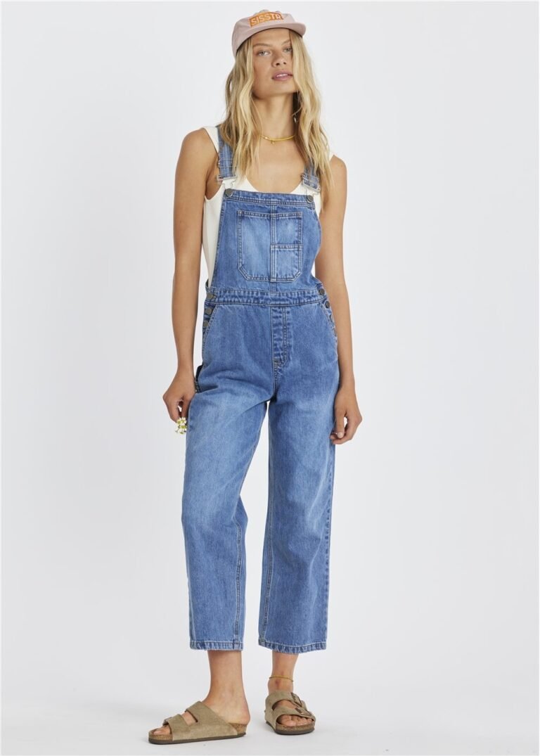 Sisstr Kick Back Woven Overall – oversized cotton overall by Sisstrevolution