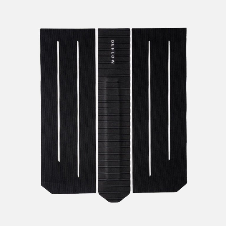 Erwin Front Traction Pad – Black surfboard deck grip by Deflow