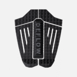 Deflow Erwin Bliss 5 Piece Tail Pad – Black surfboard traction pad