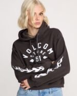 Volcom 1991 Mini Hoodie - Vintage Black - Image 2